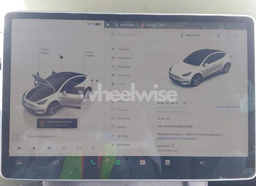 Photo 16 of 2024 Tesla Model Y LONG RANGE DUAL MOTOR ALL-WHEEL DRIVE (VIN 7SAYGDEEXRA257658)