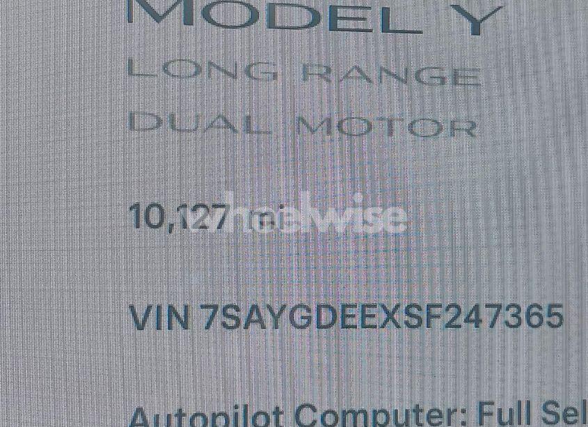 Photo 16 of 2025 Tesla Model Y LONG RANGE DUAL MOTOR ALL-WHEEL DRIVE (VIN 7SAYGDEEXSF247365)