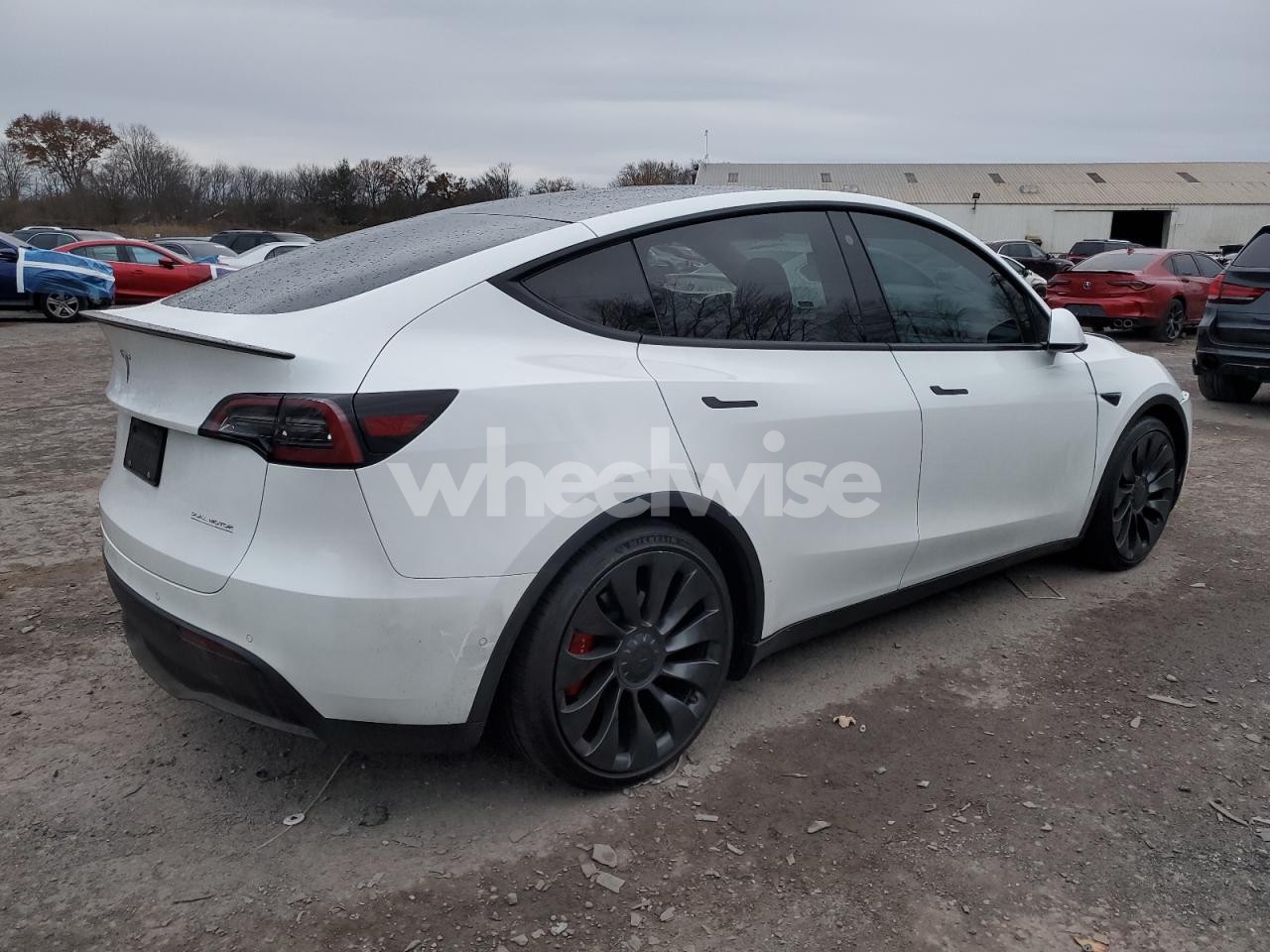Photo 3 of 2022 TESLA MODEL Y (VIN 7SAYGDEF0NF309384)