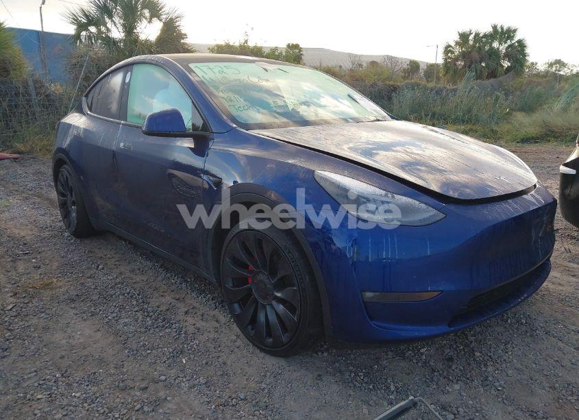 2023 Tesla Model Y PERFORMANCE DUAL MOTOR ALL-WHEEL DRIVE (VIN 7SAYGDEF0PF795858) main photo
