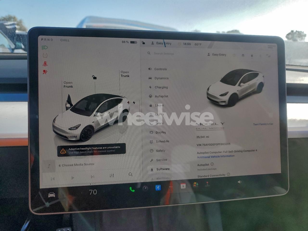 Photo 9 of 2023 TESLA MODEL Y (VIN 7SAYGDEF0PF863205)