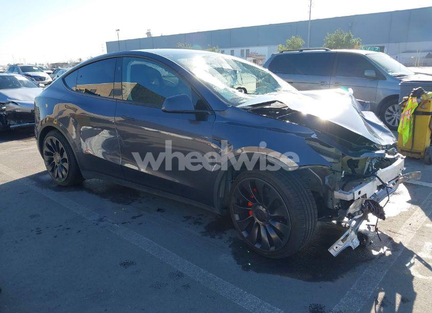 2023 Tesla Model Y PERFORMANCE DUAL MOTOR ALL-WHEEL DRIVE (VIN 7SAYGDEF0PF911561) main photo