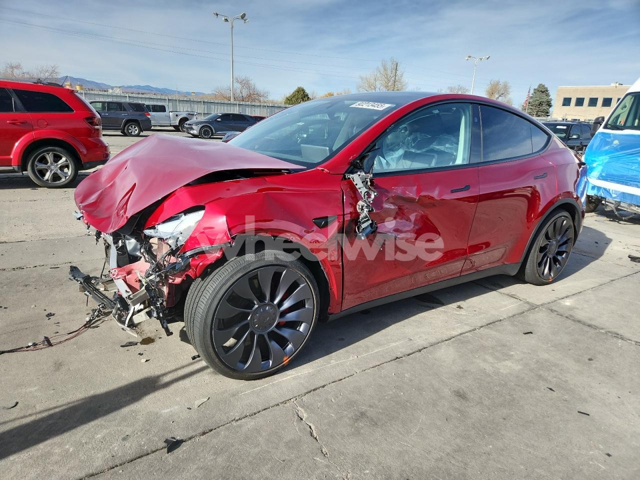2025 TESLA MODEL Y (VIN 7SAYGDEF0SA353376) main photo
