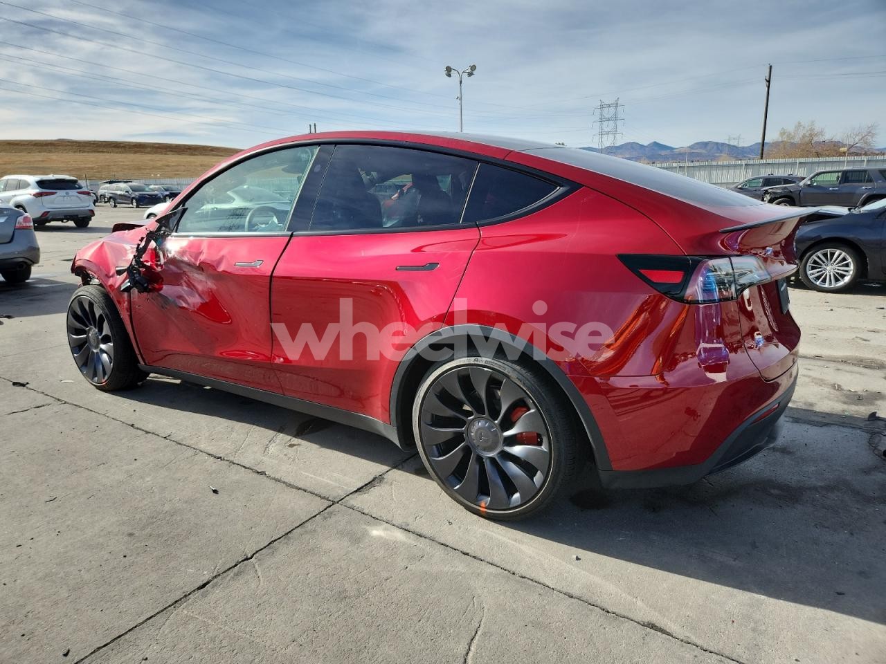 Photo 2 of 2025 TESLA MODEL Y (VIN 7SAYGDEF0SA353376)