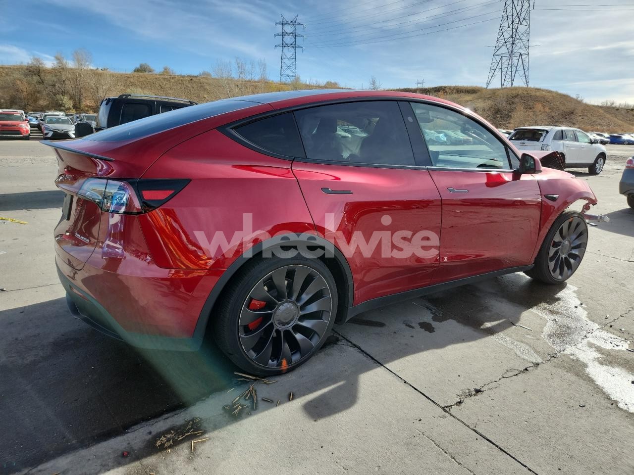 Photo 3 of 2025 TESLA MODEL Y (VIN 7SAYGDEF0SA353376)