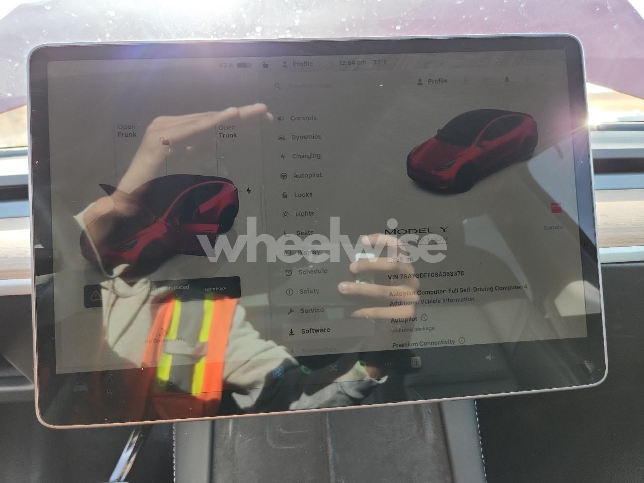 Photo 9 of 2025 TESLA MODEL Y (VIN 7SAYGDEF0SA353376)