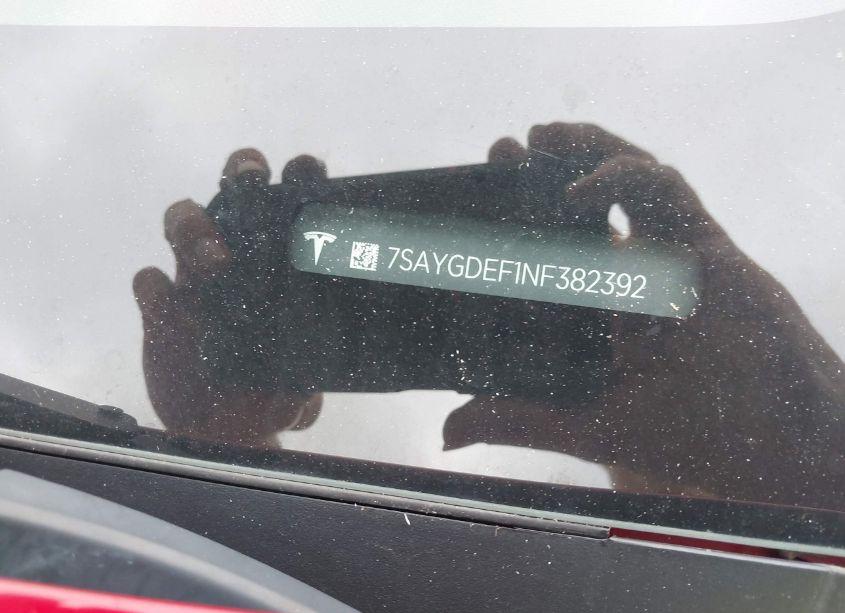 Photo 9 of 2022 Tesla Model Y PERFORMANCE DUAL MOTOR ALL-WHEEL DRIVE (VIN 7SAYGDEF1NF382392)