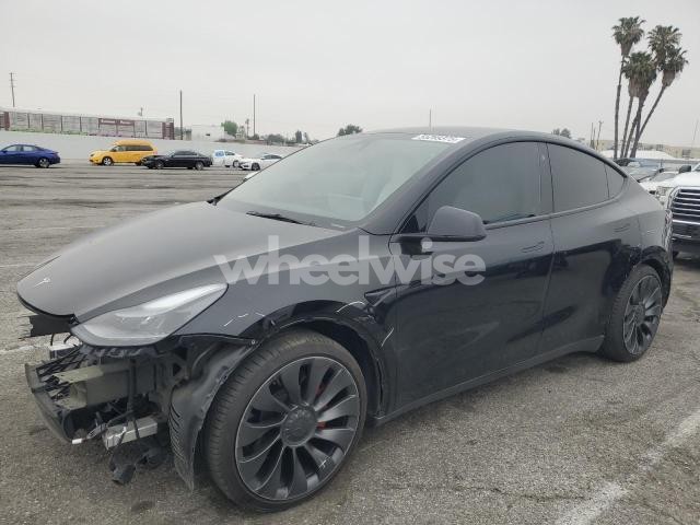 Photo 3 of 2023 TESLA MODEL Y (VIN 7SAYGDEF1PF593711)