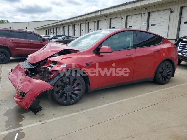 Photo 2 of 2023 TESLA MODEL Y (VIN 7SAYGDEF1PF661067)