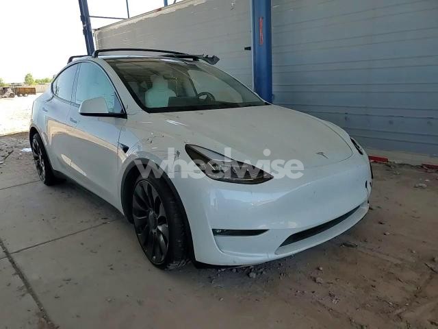 Photo 2 of 2023 TESLA MODEL Y (VIN 7SAYGDEF1PF778700)