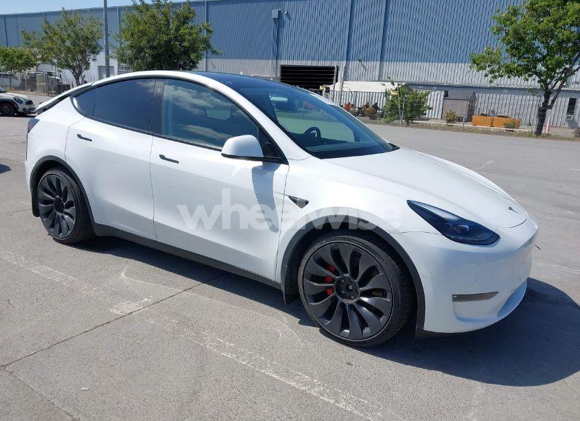 2022 Tesla Model Y PERFORMANCE DUAL MOTOR ALL-WHEEL DRIVE (VIN 7SAYGDEF2NF347456) main photo