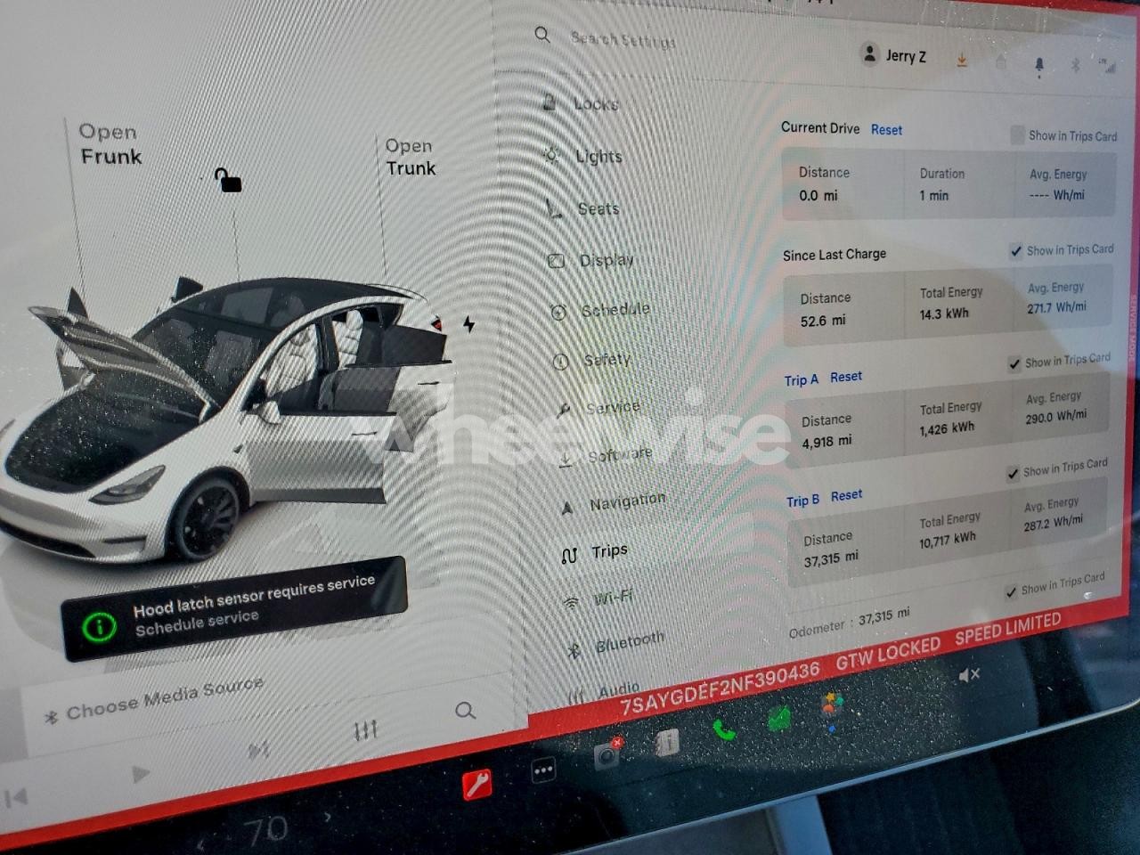 Photo 9 of 2022 TESLA MODEL Y (VIN 7SAYGDEF2NF390436)