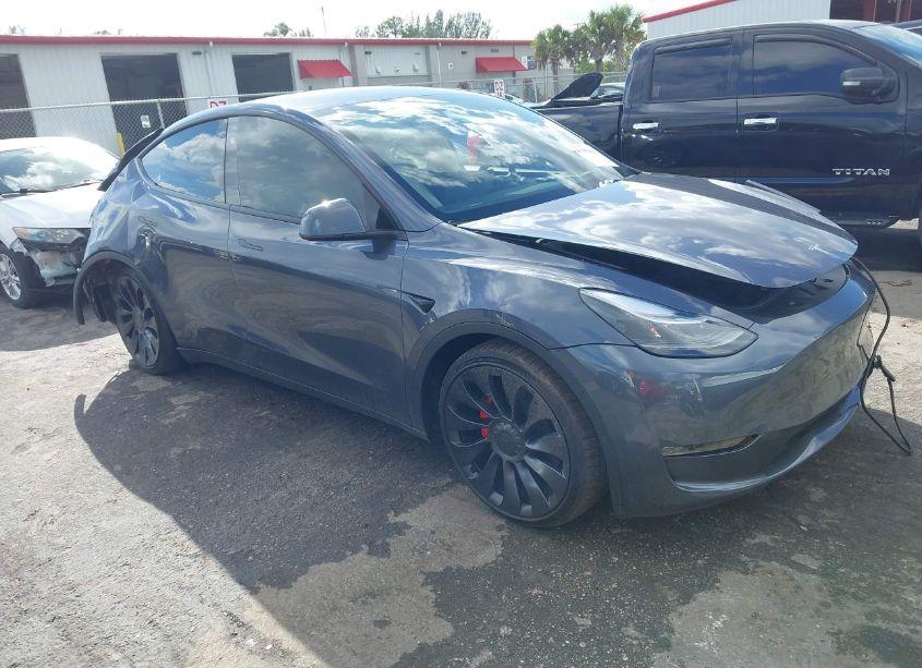 2023 Tesla Model Y PERFORMANCE DUAL MOTOR ALL-WHEEL DRIVE (VIN 7SAYGDEF2PF795036) main photo