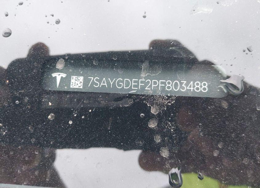 Photo 9 of 2023 Tesla Model Y AWD/PERFORMANCE DUAL MOTOR ALL-WHEEL DRIVE (VIN 7SAYGDEF2PF803488)