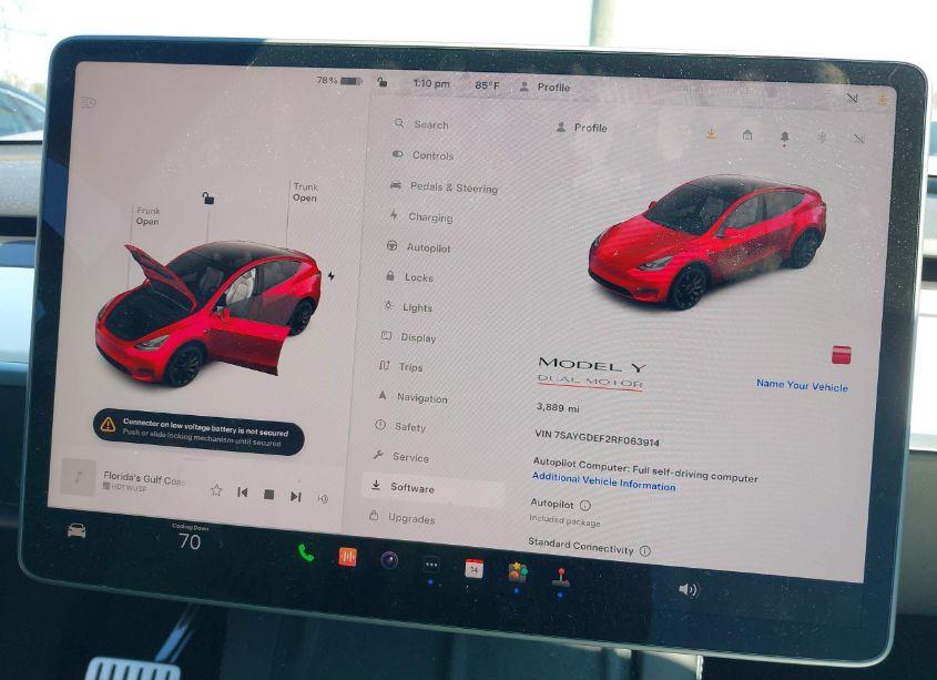 Photo 7 of 2024 Tesla Model Y PERFORMANCE DUAL MOTOR ALL-WHEEL DRIVE (VIN 7SAYGDEF2RF063914)