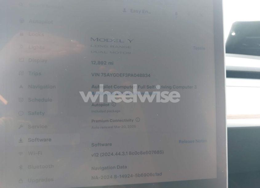 Photo 19 of 2023 Tesla Model Y PERFORMANCE DUAL MOTOR ALL-WHEEL DRIVE (VIN 7SAYGDEF3PA048834)