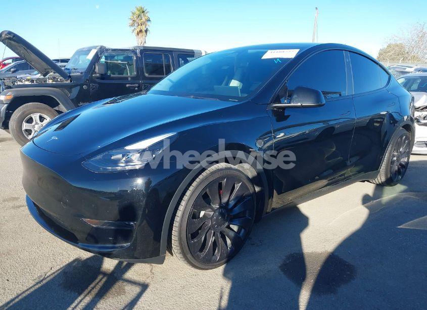 Photo 2 of 2023 Tesla Model Y PERFORMANCE DUAL MOTOR ALL-WHEEL DRIVE (VIN 7SAYGDEF3PF759288)