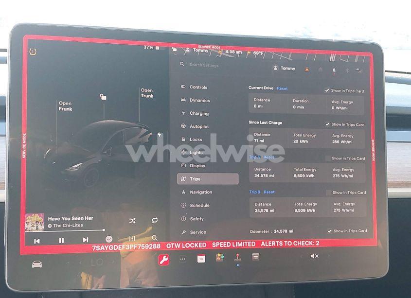 Photo 7 of 2023 Tesla Model Y PERFORMANCE DUAL MOTOR ALL-WHEEL DRIVE (VIN 7SAYGDEF3PF759288)