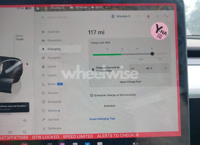 Photo 17 of 2023 Tesla Model Y PERFORMANCE DUAL MOTOR ALL-WHEEL DRIVE (VIN 7SAYGDEF3PF871086)