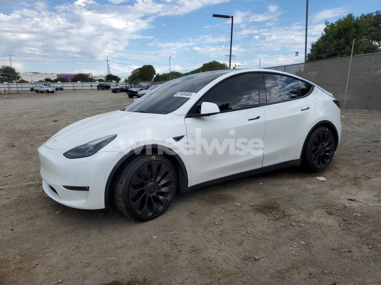 2022 TESLA MODEL Y (VIN 7SAYGDEF4NF407656) main photo