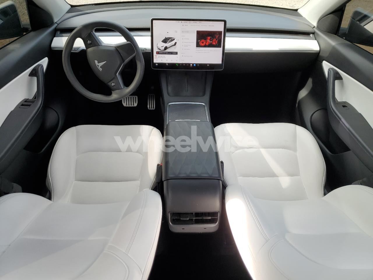 Photo 8 of 2022 TESLA MODEL Y (VIN 7SAYGDEF4NF407656)