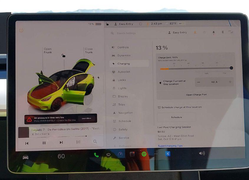 Photo 17 of 2022 Tesla Model Y PERFORMANCE DUAL MOTOR ALL-WHEEL DRIVE (VIN 7SAYGDEF4NF452693)