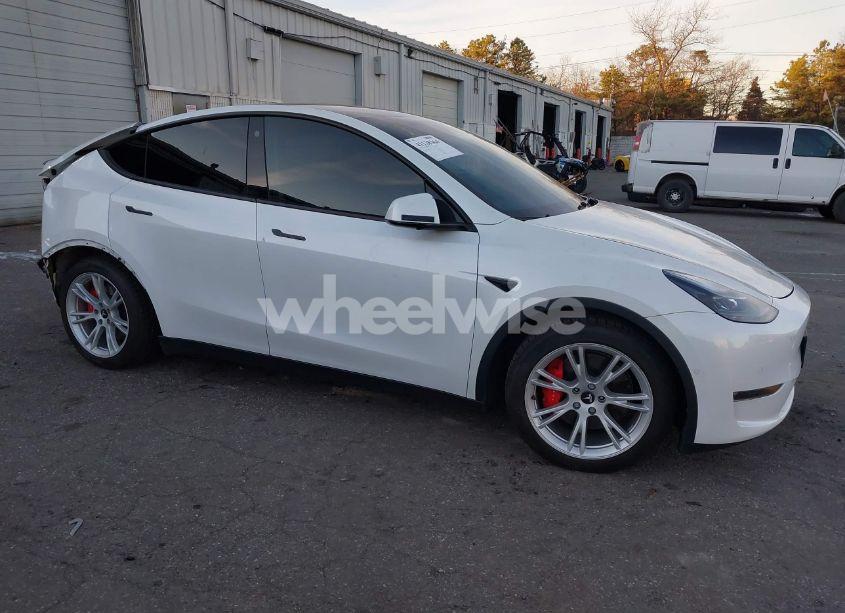 2022 Tesla Model Y PERFORMANCE DUAL MOTOR ALL-WHEEL DRIVE (VIN 7SAYGDEF4NF517509) main photo