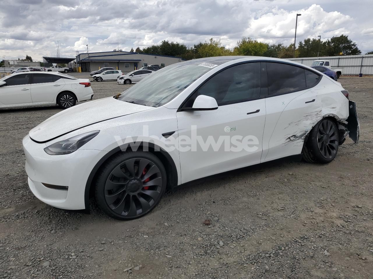 2023 TESLA MODEL Y (VIN 7SAYGDEF4PF662360) main photo