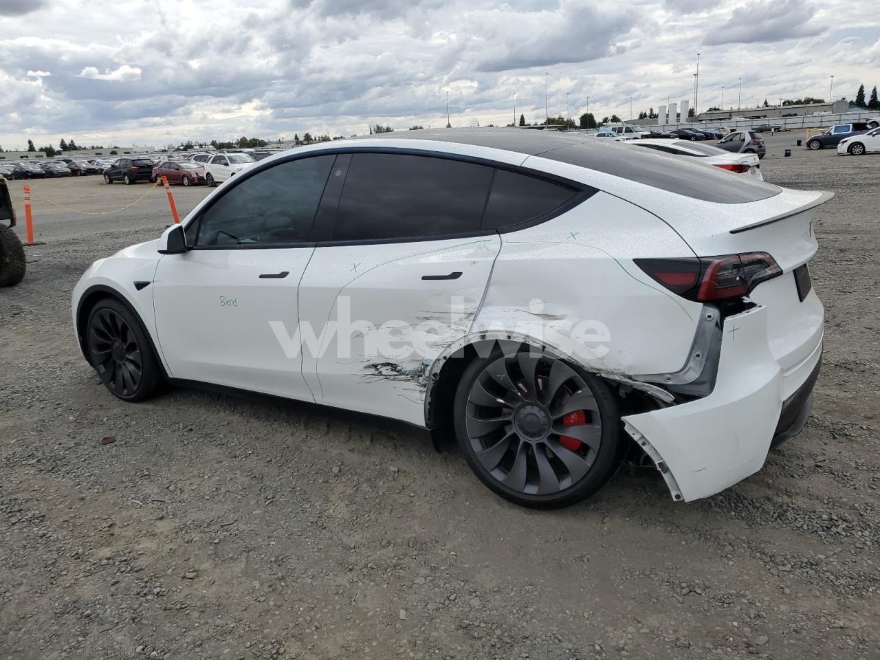 Photo 2 of 2023 TESLA MODEL Y (VIN 7SAYGDEF4PF662360)