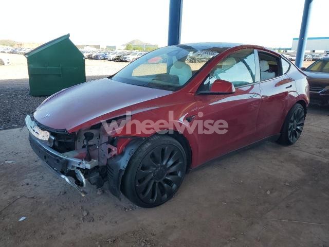 Photo 2 of 2023 TESLA MODEL Y (VIN 7SAYGDEF4PF947642)