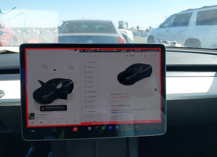Photo 16 of 2023 Tesla Model Y PERFORMANCE DUAL MOTOR ALL-WHEEL DRIVE (VIN 7SAYGDEF5PF663940)