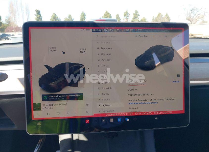 Photo 19 of 2023 Tesla Model Y PERFORMANCE DUAL MOTOR ALL-WHEEL DRIVE (VIN 7SAYGDEF5PF793197)