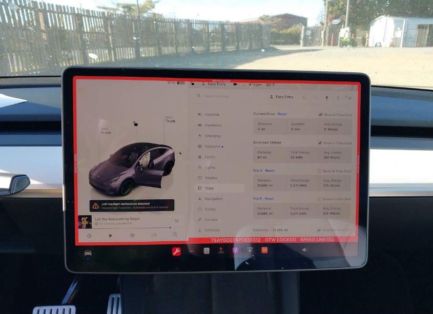 Photo 18 of 2023 Tesla Model Y PERFORMANCE DUAL MOTOR ALL-WHEEL DRIVE (VIN 7SAYGDEF5PF833312)