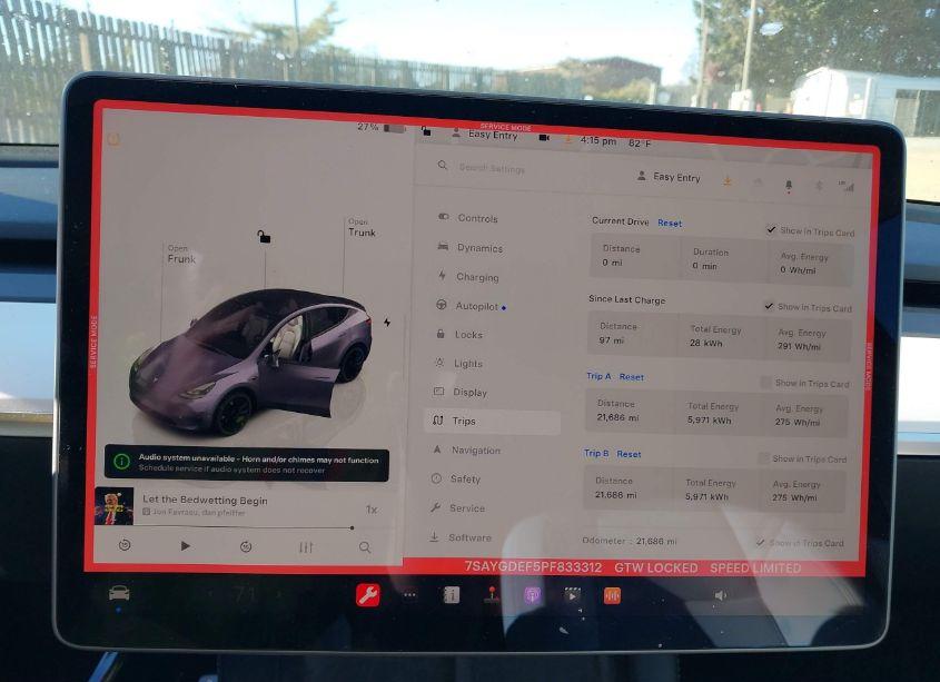 Photo 7 of 2023 Tesla Model Y PERFORMANCE DUAL MOTOR ALL-WHEEL DRIVE (VIN 7SAYGDEF5PF833312)