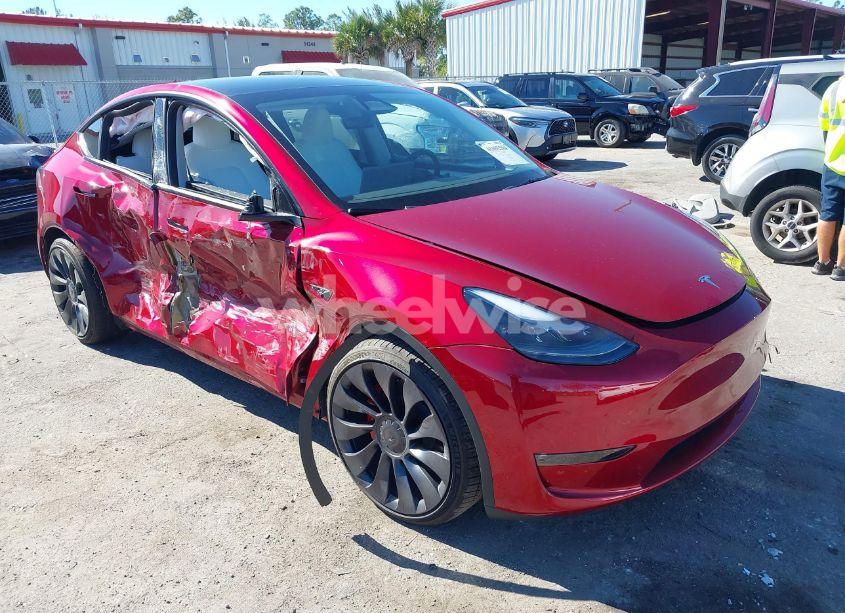 2024 Tesla Model Y PERFORMANCE DUAL MOTOR ALL-WHEEL DRIVE (VIN 7SAYGDEF5RF044807) main photo