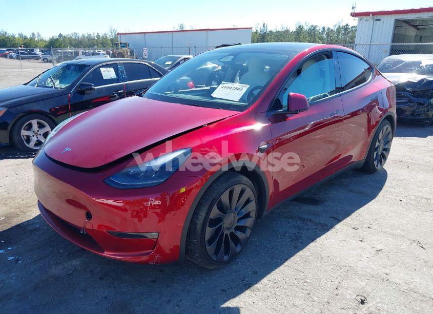 Photo 2 of 2024 Tesla Model Y PERFORMANCE DUAL MOTOR ALL-WHEEL DRIVE (VIN 7SAYGDEF5RF044807)