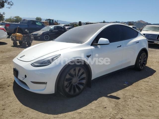 Photo 2 of 2024 TESLA MODEL Y (VIN 7SAYGDEF5RF045276)