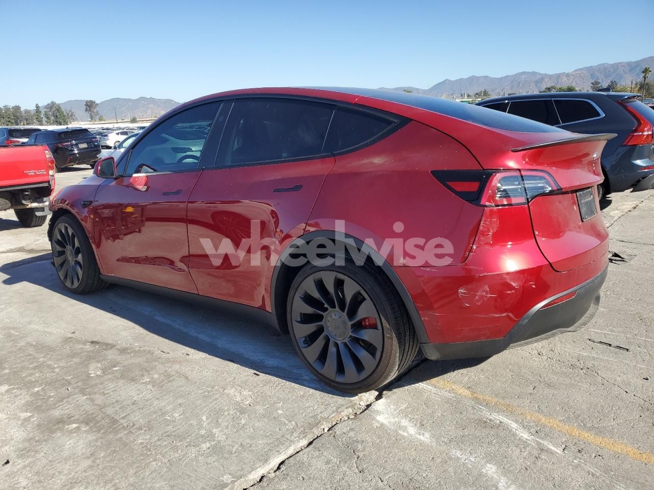 Photo 2 of 2024 TESLA MODEL Y (VIN 7SAYGDEF5RF085051)