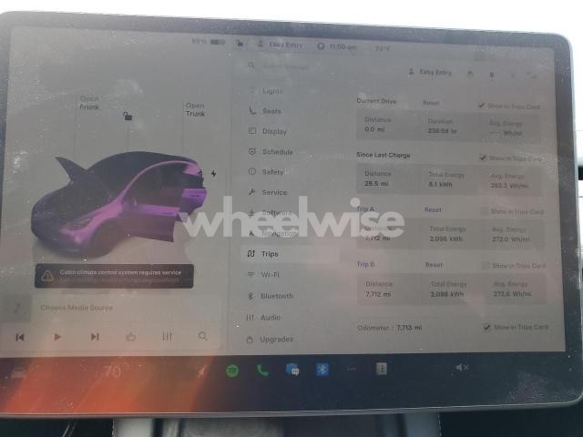 Photo 6 of 2025 TESLA MODEL Y (VIN 7SAYGDEF5SA340316)