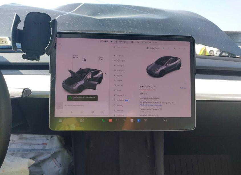 Photo 18 of 2022 Tesla Model Y PERFORMANCE DUAL MOTOR ALL-WHEEL DRIVE (VIN 7SAYGDEF6NF309597)