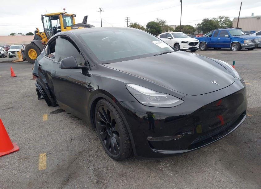 2022 Tesla Model Y PERFORMANCE DUAL MOTOR ALL-WHEEL DRIVE (VIN 7SAYGDEF6NF453649) main photo