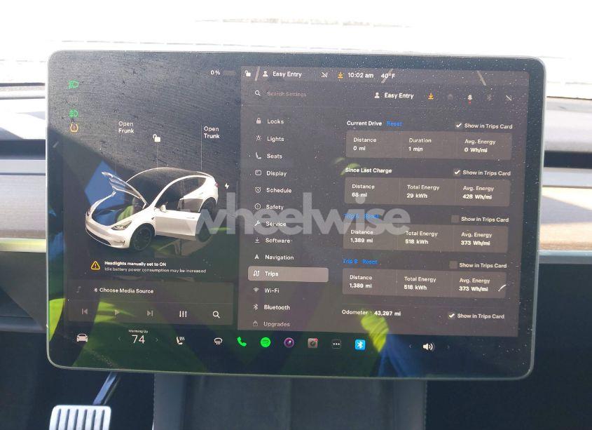 Photo 7 of 2022 Tesla Model Y PERFORMANCE DUAL MOTOR ALL-WHEEL DRIVE (VIN 7SAYGDEF7NF537401)