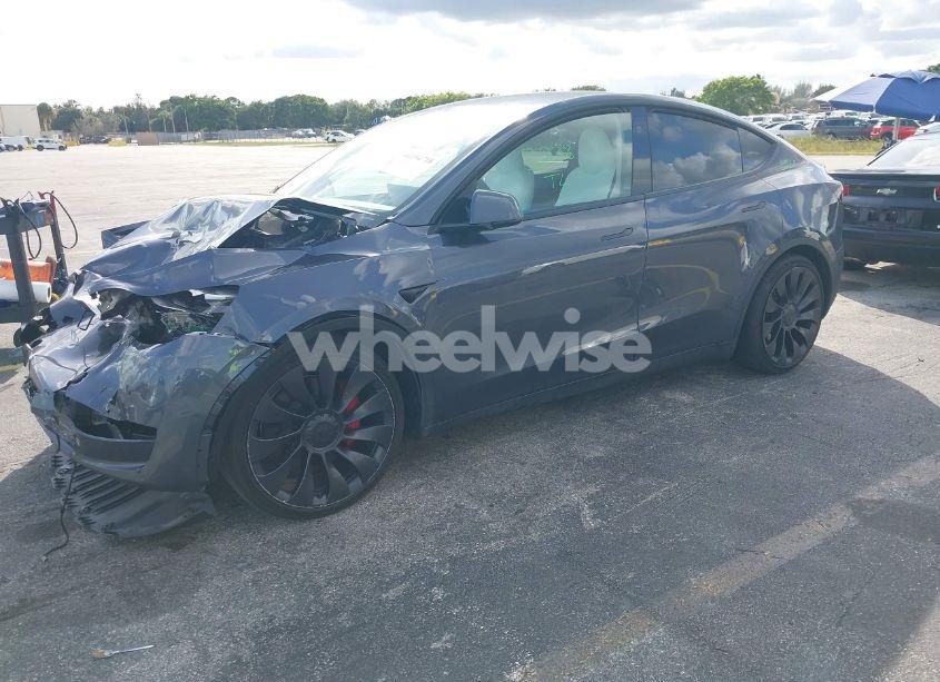 Photo 2 of 2023 Tesla Model Y PERFORMANCE DUAL MOTOR ALL-WHEEL DRIVE (VIN 7SAYGDEF7PF806869)