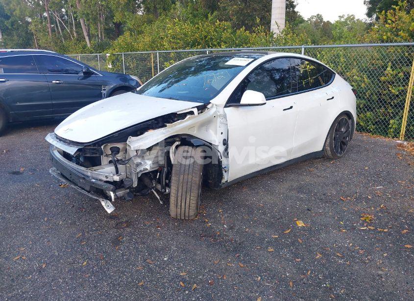 Photo 2 of 2023 Tesla Model Y PERFORMANCE DUAL MOTOR ALL-WHEEL DRIVE (VIN 7SAYGDEF7PF902260)