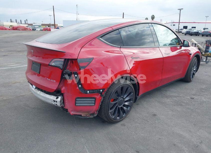 Photo 4 of 2023 Tesla Model Y PERFORMANCE DUAL MOTOR ALL-WHEEL DRIVE (VIN 7SAYGDEF7PF976777)