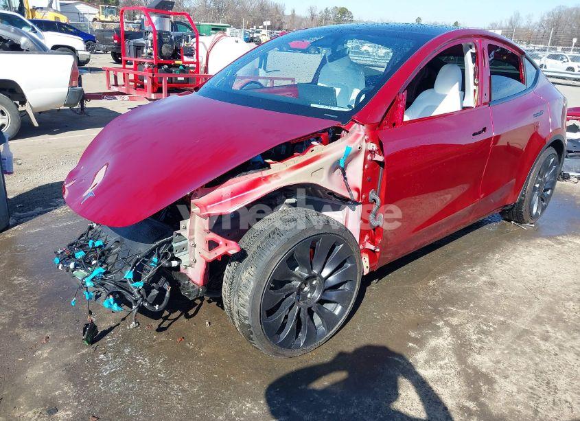 Photo 2 of 2024 Tesla Model Y PERFORMANCE DUAL MOTOR ALL-WHEEL DRIVE (VIN 7SAYGDEF7RF029774)