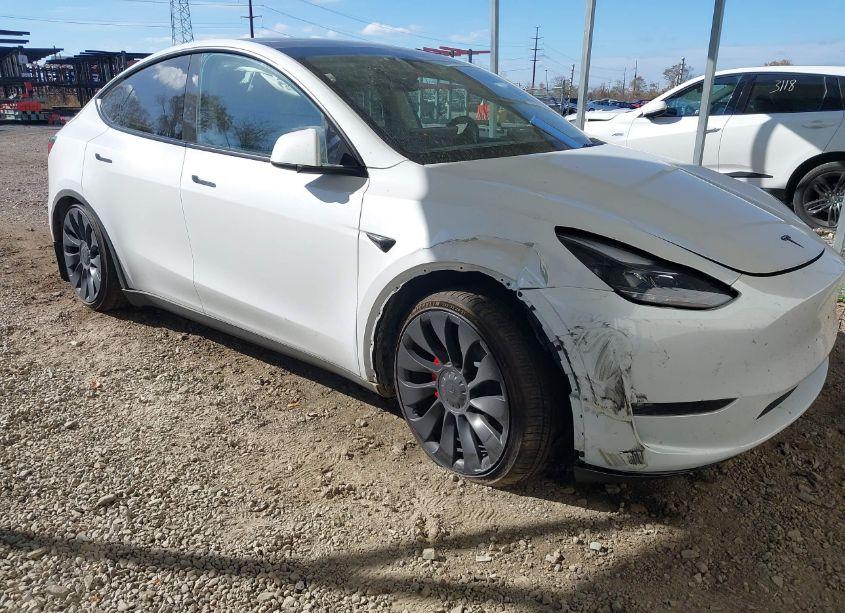 2024 Tesla Model Y PERFORMANCE DUAL MOTOR ALL-WHEEL DRIVE (VIN 7SAYGDEF7RF036501) main photo