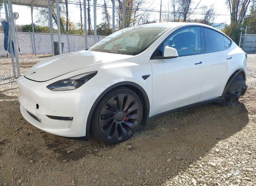 Photo 2 of 2024 Tesla Model Y PERFORMANCE DUAL MOTOR ALL-WHEEL DRIVE (VIN 7SAYGDEF7RF036501)
