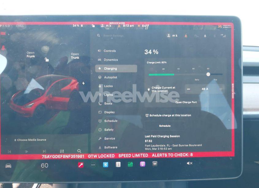 Photo 18 of 2022 Tesla Model Y PERFORMANCE DUAL MOTOR ALL-WHEEL DRIVE (VIN 7SAYGDEF8NF351981)