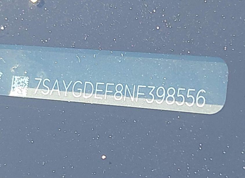 Photo 9 of 2022 Tesla Model Y PERFORMANCE DUAL MOTOR ALL-WHEEL DRIVE (VIN 7SAYGDEF8NF398556)